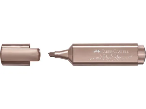 Tekstmarker Faber Castell Metallic roze