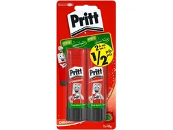 Lijmstift Pritt Original Groot 43gr Blister 2e halve prijs