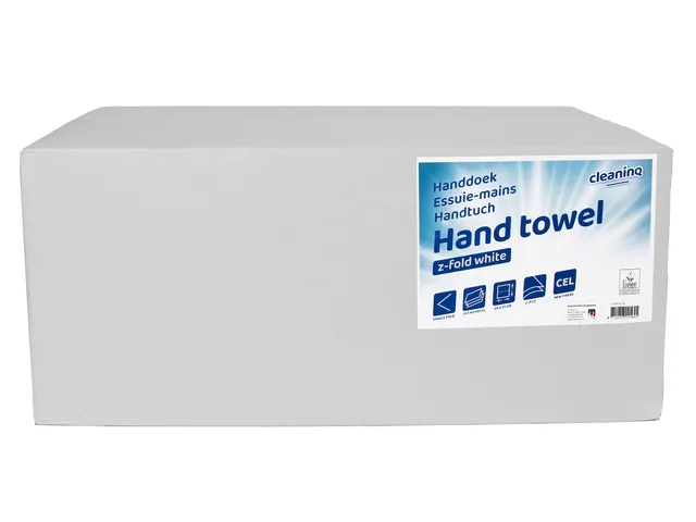 Handdoek Blanco Z-vouw 2-Laags 24x21cm 20x160 stuks