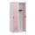 schoollocker,HxBxD 1530x600x500mm,2vak,vak B 300mm,draaigrendel