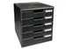 Ladenblok MODULO A4 5 laden Ecoblack Zwart