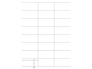 Etiketten 70x35mm wit rechte hoeken 100 Vel 24 per vel - 2