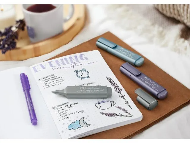 Markeerstift Faber-Castell 46 metallic paars