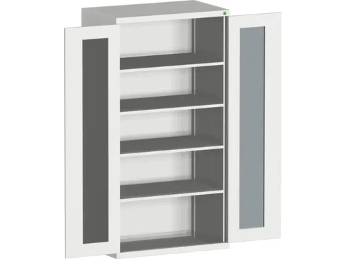 systeemkast,HxBxD 2000x1050x650mm,4xStalen bodem,5-punts sluitsysteem