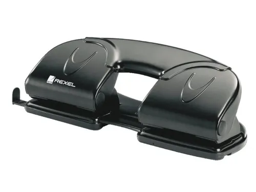 Perforator Rexel V412 4-Gaats 12vel Zwart
