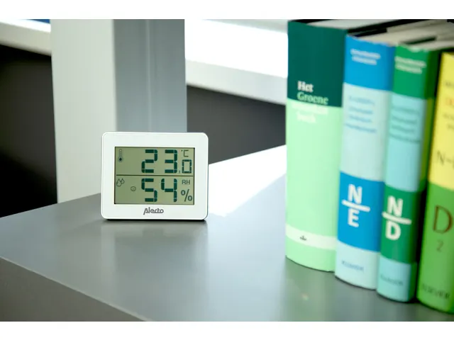 Thermometer hygrometer Alecto WS-55 wit - zilver