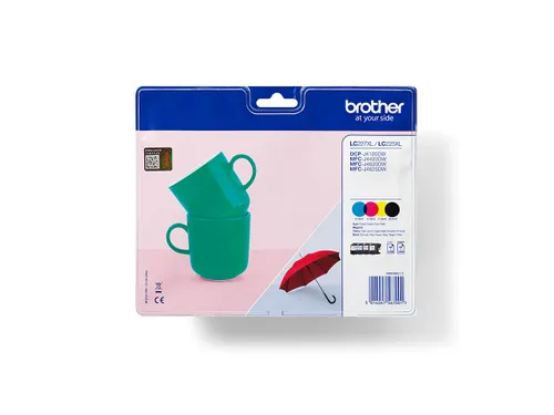 Brother LC-227XL Inktcartridge Zwart & Kleur Voordeelset