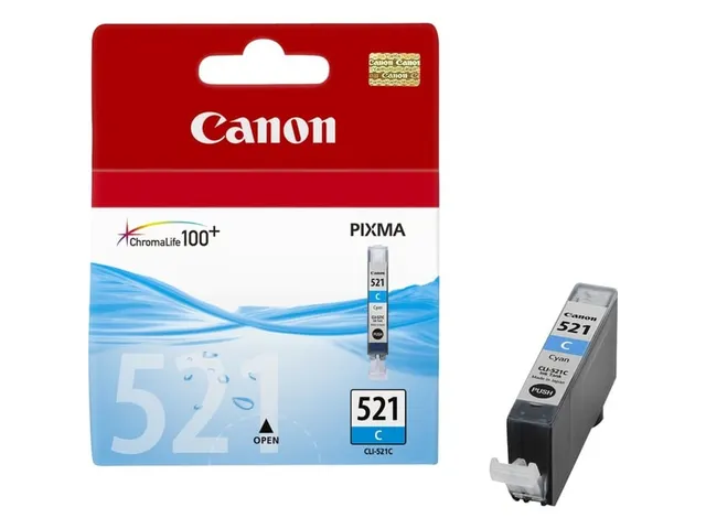 Inktcartridge Canon CLI-521 Cyaan