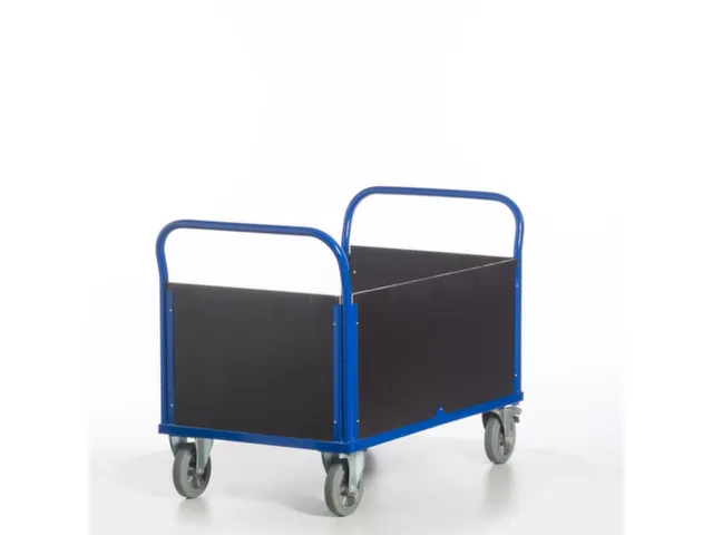 Chariot À 3Ridelles,Force 1200Kg,Panneau Plaque De Contreplaqué