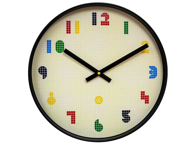 Wandklok nXt Bit 35cm