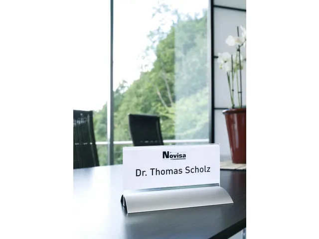 Tafelnaambord Durable Presenter 8201 61x150mm