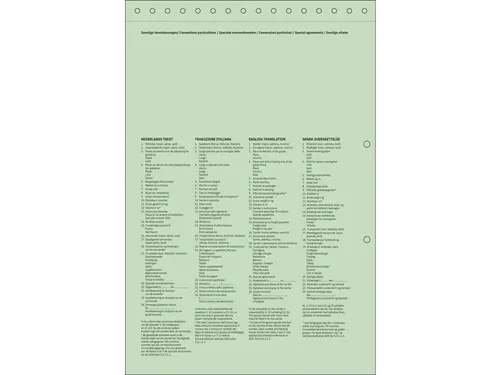 Vrachtbrief CMR Internationaal Sigel A4, 50 x 4blad