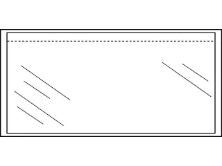 Paklijstenvelop Cleverpack Zelfklevend Onbedrukt Din 110x230mm Transpa - 1