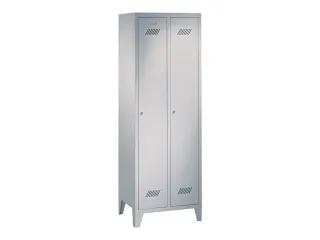 locker,HxBxD 1850x600x500mm,2vak,vak B 300mm,RAL7035,front RAL7035 - 2