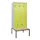Z-garderobekast,HxBxD 2120x900x815mm,6vak,vak B 300mm,draaigrendel