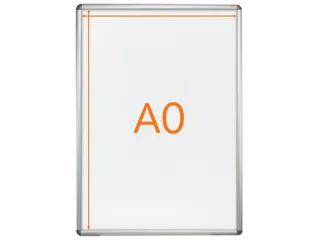 Kliklijst Nobo Essence A0 118x84,1cm aluminium - 2