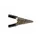 Alligator Clip Geen Voet 50mm - Zwart