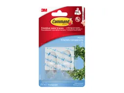 Bevestigingsstrip 17091Clr 2 Ovale Haken Medium draagvermogen 900 gram