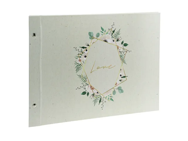 Album photos à vis 40 pages blanches - Format 37x29cm - CHAMPÊTRE -