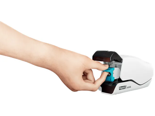 Nietmachine Elektrisch Rapid 5025e Max 25vel zwart/wit contactloos