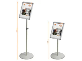 Infostandaard Nobo Essence incl. A4 kliklijst - 6