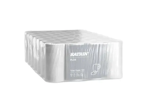 Katrin 87709 Plus Soft toiletpapier 3-Laags 180 Vel Wit 56 Rol
