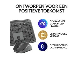 Logitech MK950 Toetsenbord Azerty FR Signature Slim en muis - 6