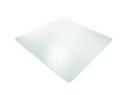 vloerbeschermingsmat,v. tapijt,BxD 1100x1200mm,PE/PU,transparant