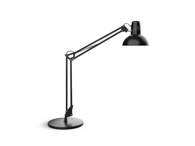 Bureaulamp LED MAULstudy Voet incl. E27 lamp Zwart
