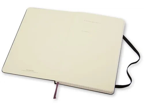 Notitieboek Moleskine pocket 90x140mm ruit 5x5mm soft cover zwart