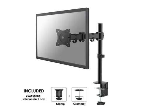 Neomounts Monitorarm 1 Scherm Zwart 30 inch Nm-d135black