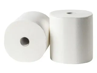 Handdoekrol Matic cellulose 2-laags Wit Motion FSC Pallet 44x6 Rol - 3