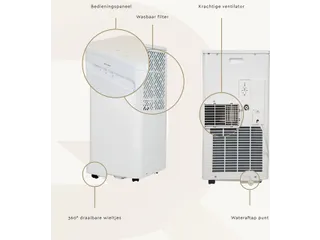 Airconditioning BRASQ MAC9000 9000 BTU wit - 3