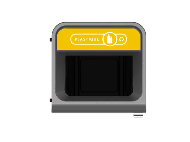 Configure Recyclingstation Plastique FR 87 Liter Antraciet Geel
