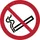 Pictogram bordje Djois Rookverbod Ø200mm rood