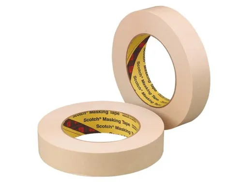 Afplaktape Scotch 202 25mmx50m crêpe beige
