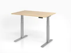 bureau assis-debout à régl. de haut. élec. HxlxP 640-1290x1200x800m