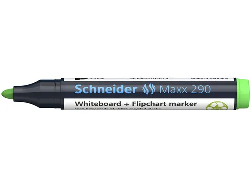 Boardmarker Schneider Maxx 290 ronde punt licht groen 2-3mm