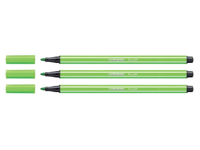 Viltstift STABILO Pen 68/33 lichtgroen | ViltstiftenShop.nl