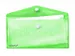 Enveloptas Groen 110X220Mm Liggend Met Klittenbandsluiting