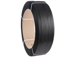Omsnoeringsband PP 8.0x0.55mmx4000mtr Zwart 2 rollen