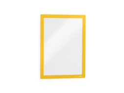 Informatiekader DURAFRAME MAGNETIC A4 Geel 2 Stuks
