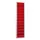 orderplanner,10vakken,HxBxD 1278x315x74mm,plank(en) plaatstaal,rood