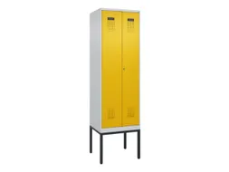 locker voor scheiding van kleding,HxBxD 2120x600x500mm,2vak