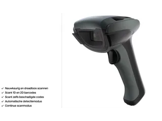 Safescan 350-BT Draadloze Barcodescanner met oplaadstation USB-A - 2