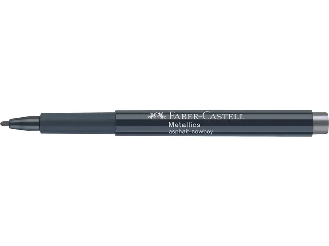 Marker Faber-Castell Metallic Asphalt Cowboy