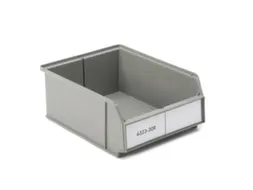 magazijnbak,HxBxD 120x230x300mm,PP,grijs