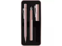 Balpen en Vulpen Faber-Castell Grip 2011 pale rose in giftbox
