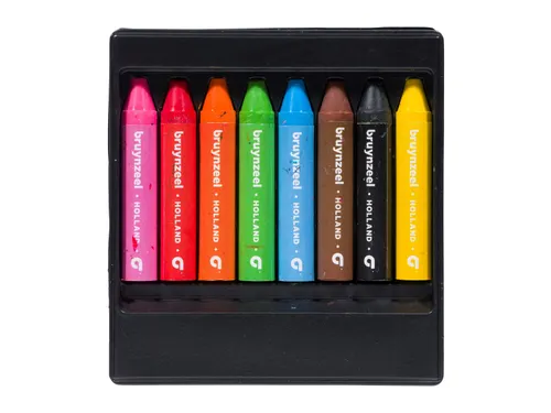 Waskrijt Bruynzeel Kids Pocoyo assorti 8 stuks
