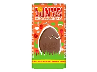Chocolade Tony's Chocolonely paasreep melk karamel zeezout 180 gram - 5